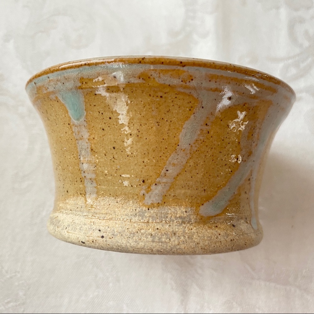 Natural Woven Coaster Set with Lidded Basket & Studio Pottery Candle Holder - Picture 13 of 16